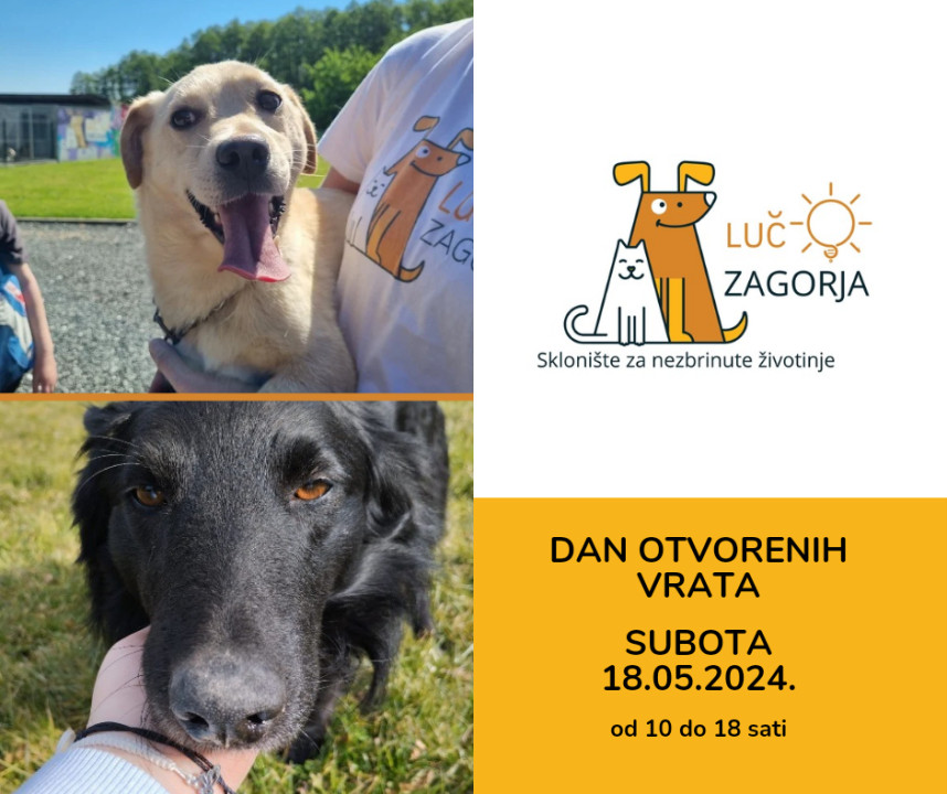 Dan otvorenih vrata Skloništa za nezbrinute životinje Luč Zagorja